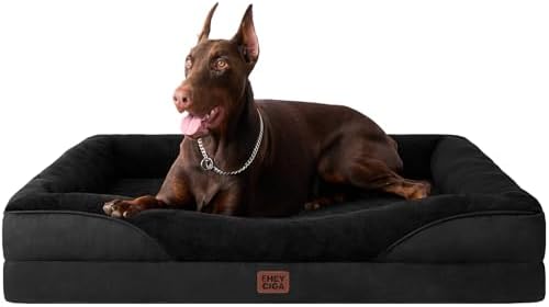 EHEYCIGA Orthopedic XL Dog Bed for Large Sized Dog, Waterproof Liner & Washable by EHEYCIGA