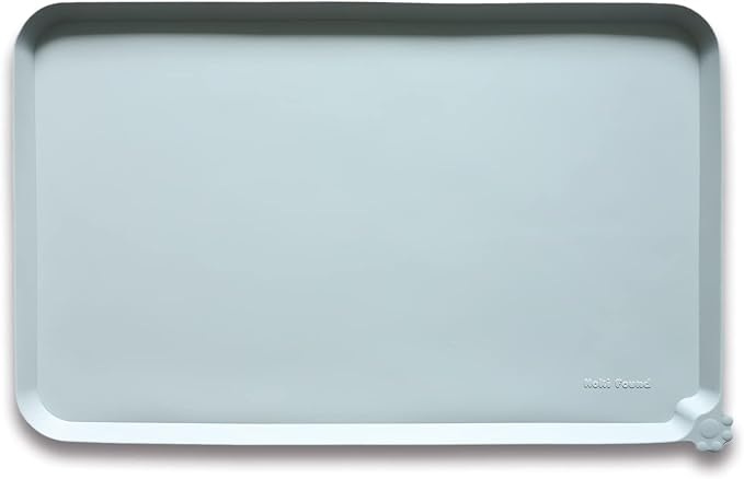 Hoki Found Large Silicone Pet Food Mats Tray by Hoki+Found