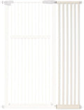 Lumizone Extra Tall Pet Gate 55.12" High Pressure Mounted 12.60" Wide Extension by Lumizone