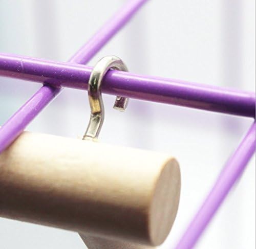 Hypeety Bird Parrot Mirror Toy Swing Hanging - Image 5