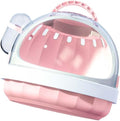 Guinea Pig Carrier Cage with Water Bottle, Portable Hamster Travel Carrier by werdecade