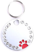 Personalized Dog/Cat Cute Paw Pet ID Tag by COOLLIANT