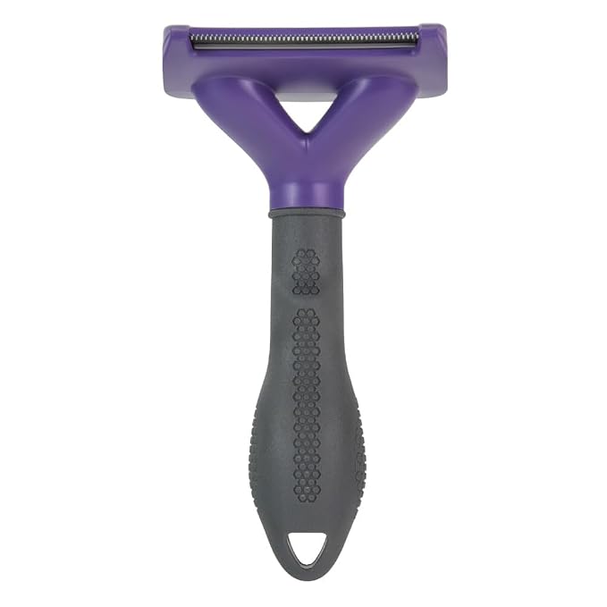FURminator deShedding Tool For Medium/Large Cats, Short Hair, Removes Loose - Image 2