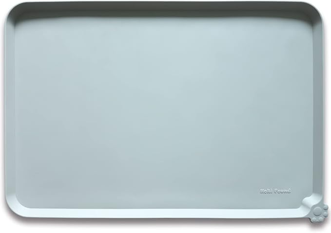 Hoki Found XX-Large Silicone Pet Food Mats Tray by Hoki+Found