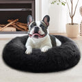 JOLLYVOGUE Calming Dog Bed Large Size Dog, Anti-Anxiety Donut Large Pet Bed by JOLLYVOGUE