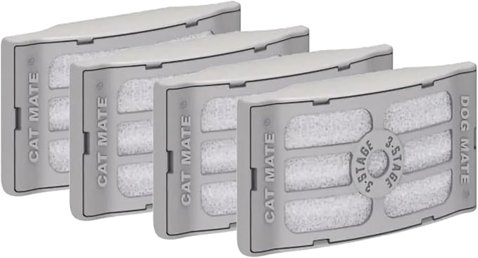 Cat Mate Genuine Replacement 3-Stage Filter Cartridges by CatMate