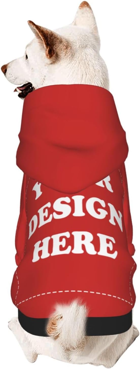 Dog Costume, Custom Dog Hoodie, Dog Name Costume Holiday Pet Pajamas Outfit by KMITBPN