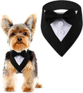 Formal Dog Tuxedo Adjustable Pet Collar by DOGTACT