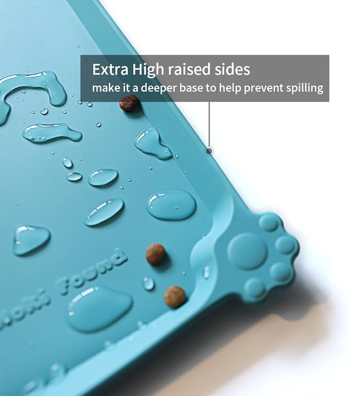 Hoki Found X-Large Silicone Non Slip Pet Feeding Mats - Image 2