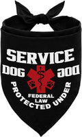 Dog Bandana, Service Dog Bandana, Dogs Scarf Classical Printing, Dogs Scarf by AUII+JO+DESIGN