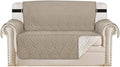 H.VERSAILTEX Reversible Loveseat Cover Furniture Protector Anti-Slip Water by HVERSAILTEX