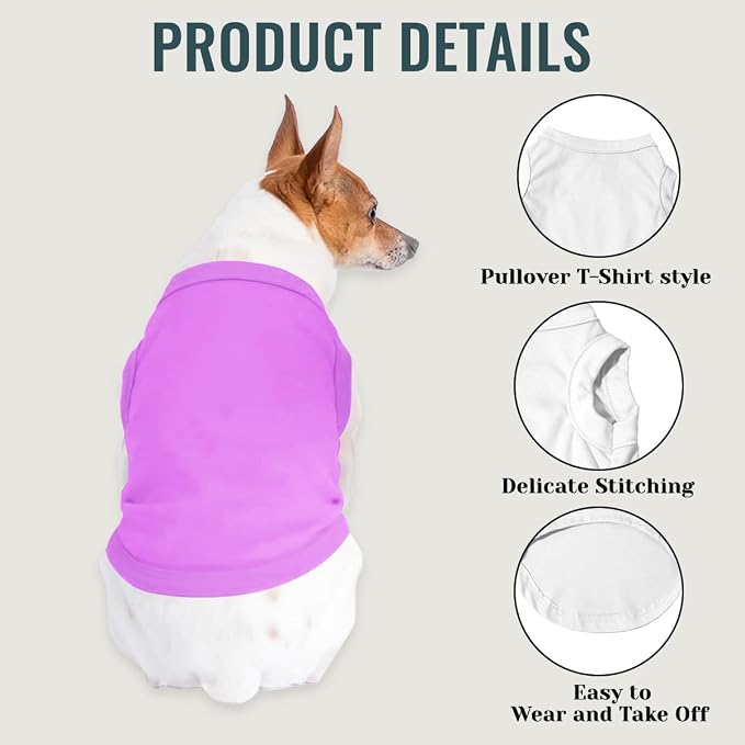 Customized Dog Shirt Custom Pet Clothes T Shirts - Image 4