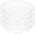 4 Pack of 16 inch Plant Saucer, 1.7" Depth Tray, Large Deep Garden Plastic by Bleuhome