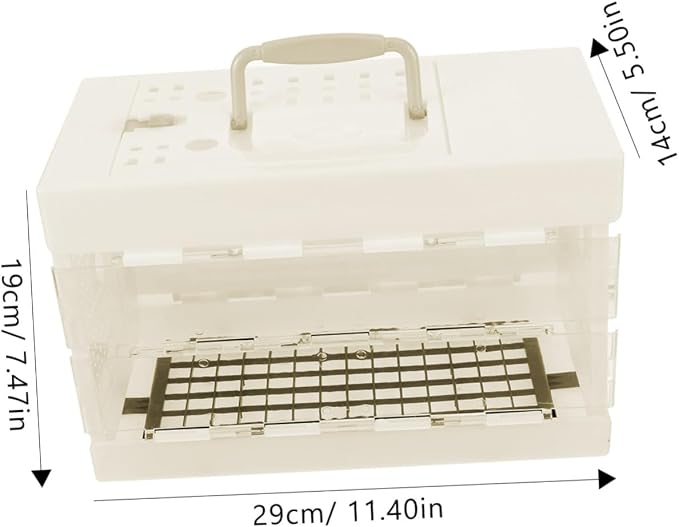 UPKOCH Portable Bird Carrier Cage - Image 2