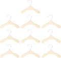 Toyvian 10pcs 8.66-inch Wooden Dog Hangers Large Pet Clothes Hangers Sturdy by Toyvian