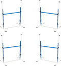 Better Sporting Dogs 4 Pack Adjustable Dog Agility Bar Jumps w/Cup Strips | by BetterSportingDogs