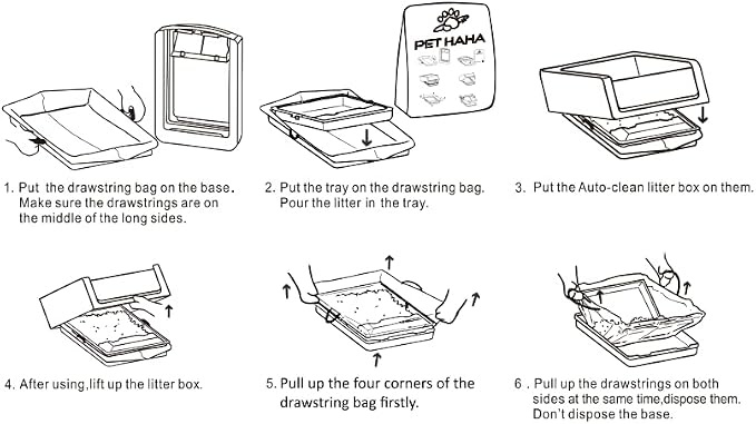Crystal Cat Litter and Disposable Litter Trays 5 Sets Compatible - Image 8