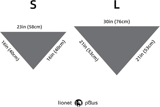 Lionet Paws Christmas Dog Bandana Washable Cotton Handkerchief Scarf Triangle - Image 7