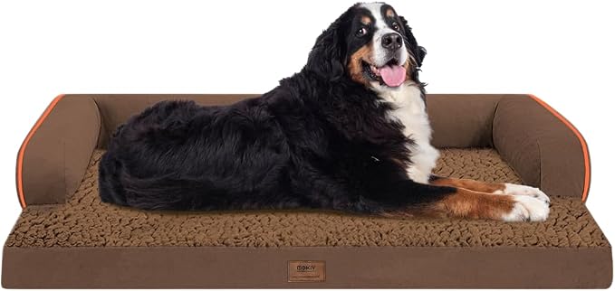 Large Dog Bed Orthopedic Washable by Mekiy