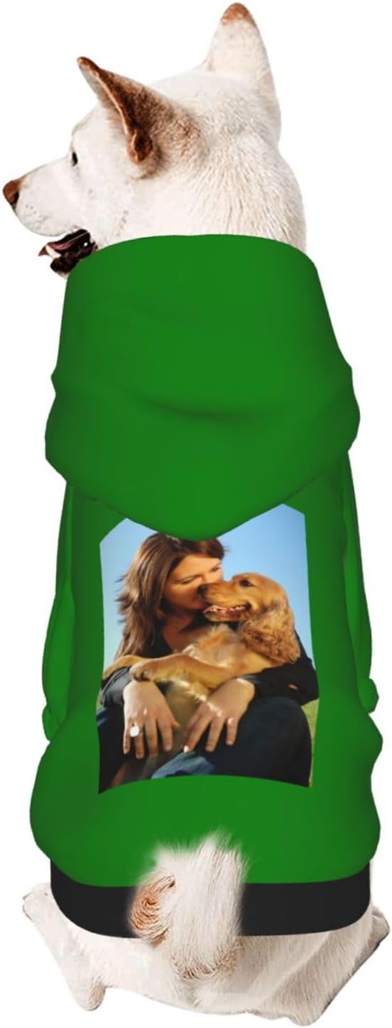 Custom Dog Hoodie Add Your Design Soft & Warm Personalized Photo Text Logo Name - Image 4
