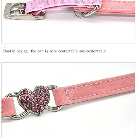 CHUKCHI Heart Bling Cat Collar - Image 6