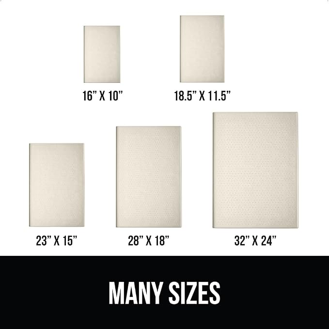GORILLA GRIP 100% Waterproof Raised Edge BPA Free Silicone Pet Feeding Mat - Image 7