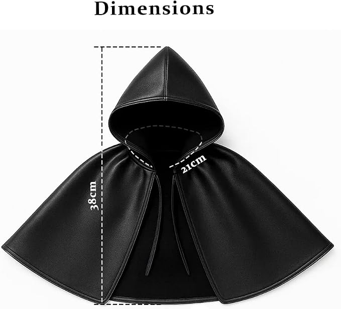 Black Cat Cloak with Hood for Indoor Cats, Funny Superhero Cosplay Halloween - Image 5
