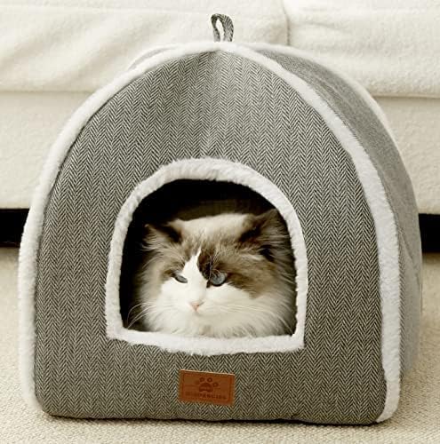 Cat Beds for Indoor -Cat Cave House Tent for Kittens and Laege Pets - Image 5