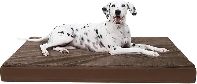 KSIIA Orthopedic Dog Bed Crate Waterproof Pet Mats by KSIIAPetProducts