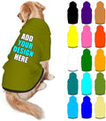Custom Dog Clothes with Photo Name Logo Personalized Dog Sweaters by Mynvzrk