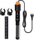 PULACO 100Watt Aquarium Heater for 15-25 Gallon Fish Tank, Adjustable by PULACO