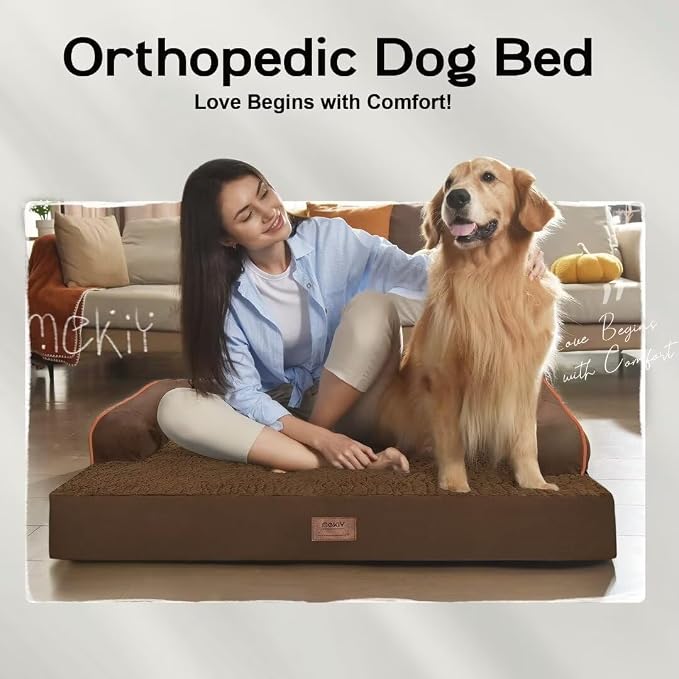 Small Dog Bed Orthopedic Washable Cat Bed Memory Foam Small Couch Sofa Indoor - Image 7