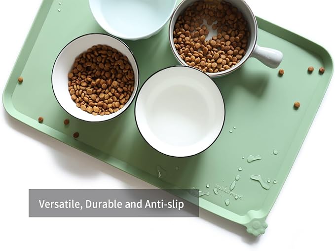 Hoki Found L Silicone Non Slip Pet Dog Cat Bowl Mats - Image 4
