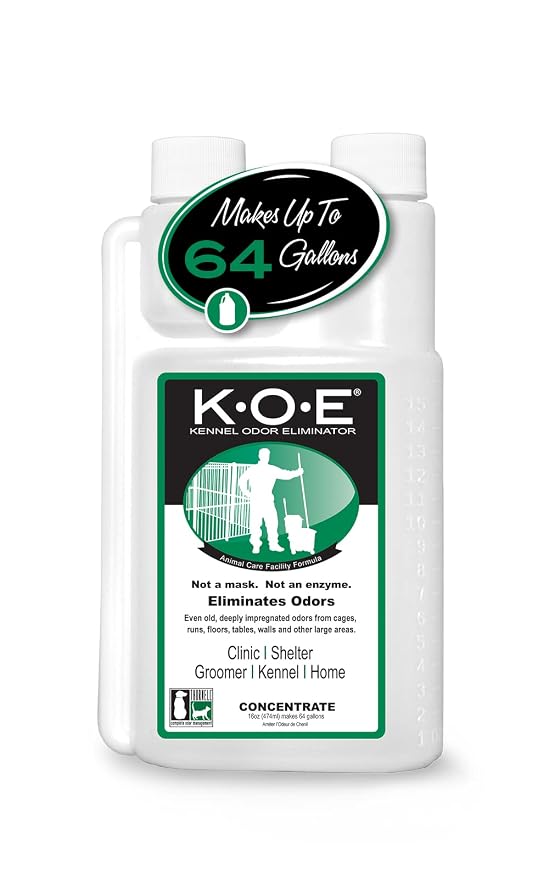 Odorcide, Thornell KOE Kennel Odor Eliminator Concentrate, Floors & More by Odorcide