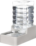 RIZZARI Stainless Steel Pet Water Feeder: 8L Gravity Waterer, Leak-Proof by RIZZARI