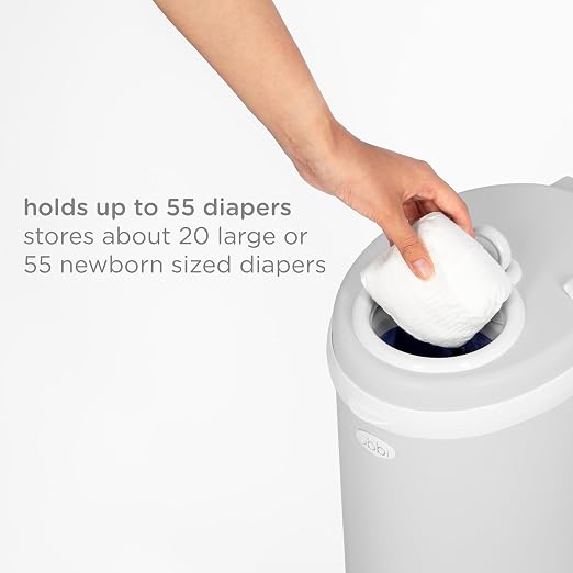 Ubbi Stainless Steel Diaper Pail, Odor Locking, No Special Bag Required - Image 9