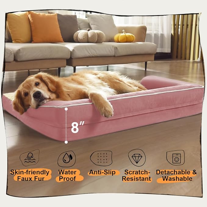 Large Dog Bed Orthopedic Washable - Image 6