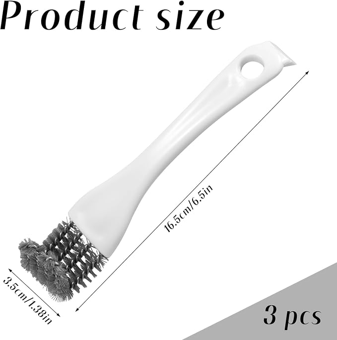 3pcs Bird Cage Brush Cleaner, Stainless Steel Bird Cleaning Brush Durable - Image 2