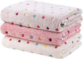 Dono 1 Pack 3 Dog Blankets, Soft Fluffy Fleece Pet Blanket Warm Sleep Mat Paw by Dono