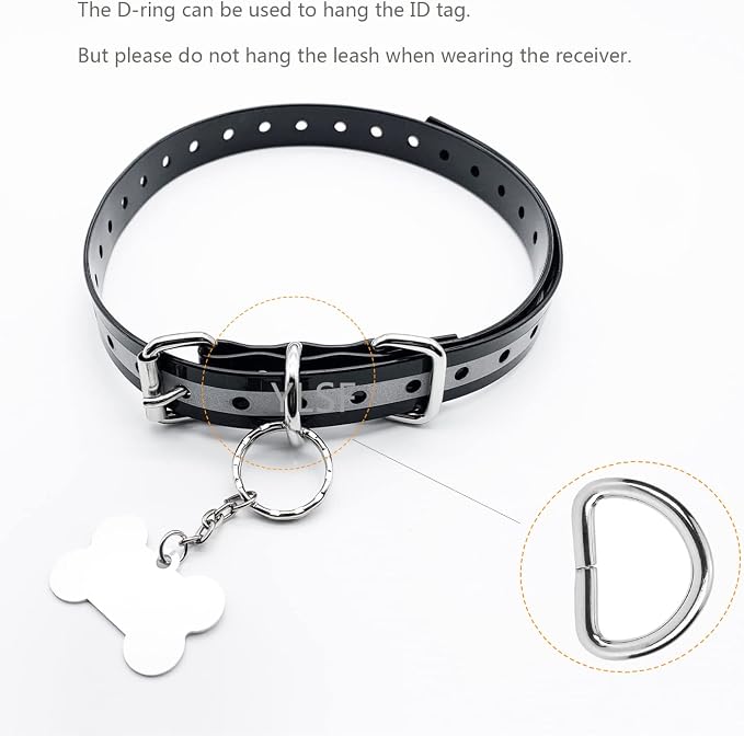 Dog Collar Strap for Most of Electronic Training Shock Collar - Image 5