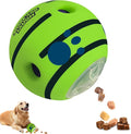 Interactive Puzzle Dog Treat Ball, Treat Dispensing Enrichment Dog Toys Ball by SHAKEANDLAUGH