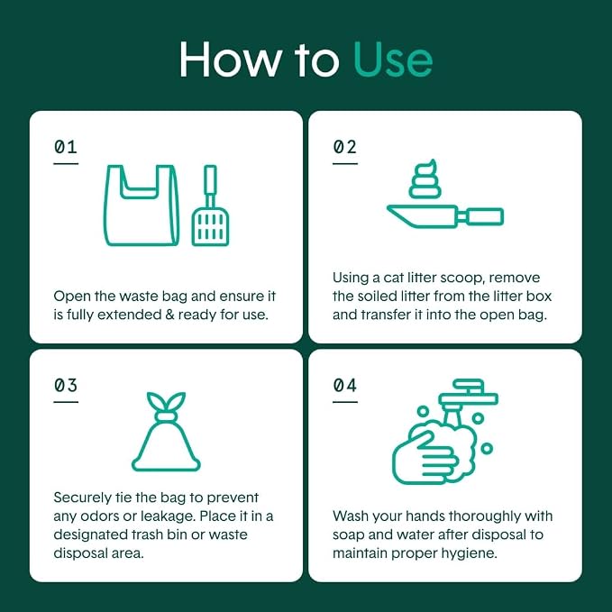 Boxie Sustainable Scoop & Tie Pet Waste Bags, Leak-Proof, Easy-to-Tie Handles - Image 6