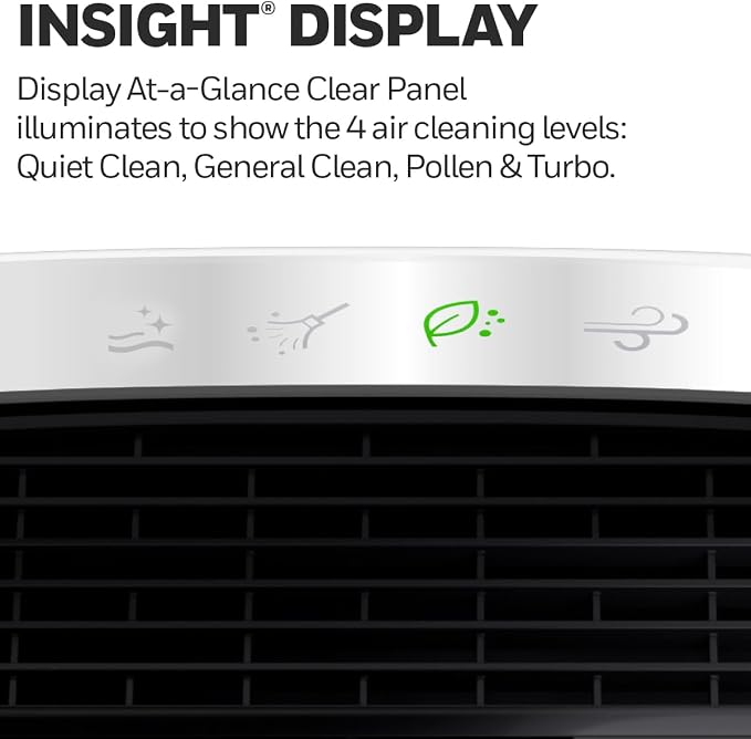 Honeywell HEPA Air Purifier for Home, 938 Ft² Rooms in 1 hour, Turbo Clean - Image 5