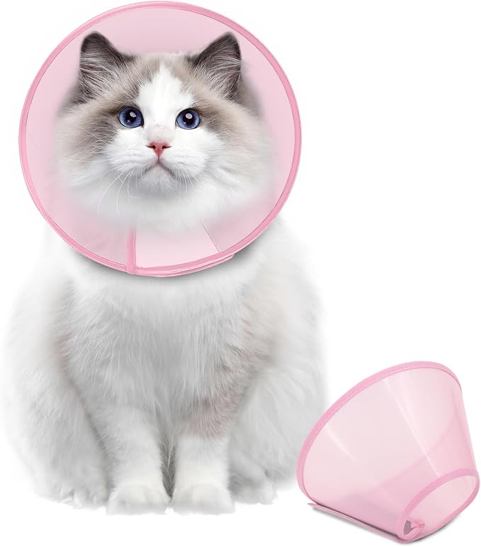 Supet Dog Cone Collar Adjustable After Surgery, Comfortable Pet Recovery Collar by Supet