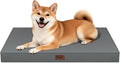Outdoor Dog Bed for Medium Dogs, Waterproof Dog Crate Mat Orthopedic Egg Crate by TailStories