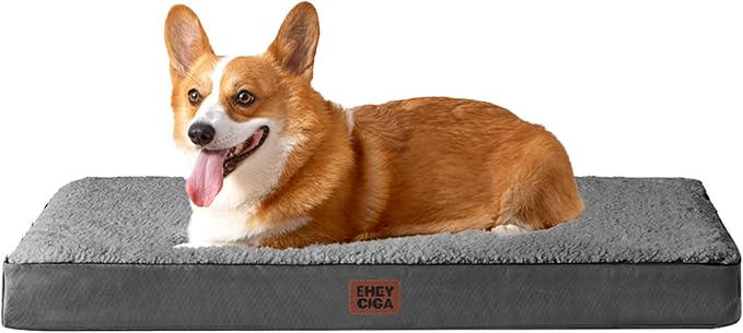 EHEYCIGA Orthopedic Dog Beds for Large Dogs by EHEYCIGA