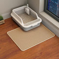 HCY&WLD 2-Pack Cat Litter Mat, Double Layer Honeycomb Waterproof Urine Proof by HCY%26WLD