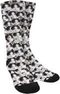 Custom Face Socks, Personalized Dog Lover Pet Photo Picture on Socks Unisex by Enjoy-yjl