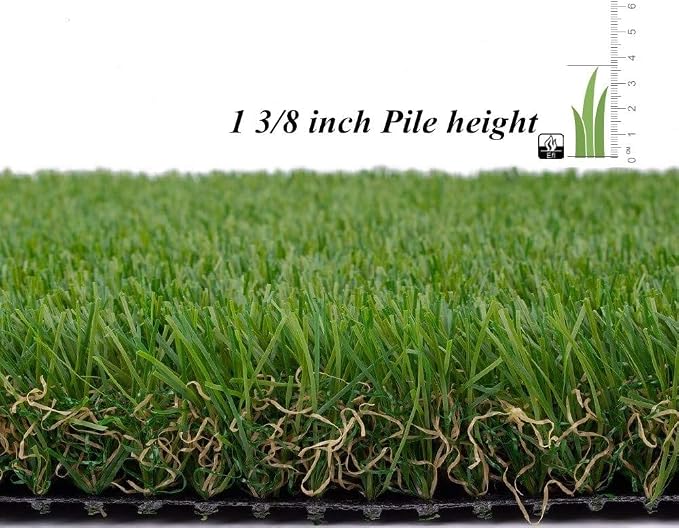 ALTRUISTIC Artificial Grass 15FTX55FT, Realistic Fake Grass Deluxe Turf - Image 2