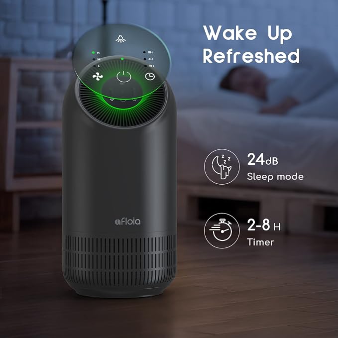 Air Purifier For Home| Efficient Filter 24dB Quiet 220 ft² 3-Stage Filtration - Image 3